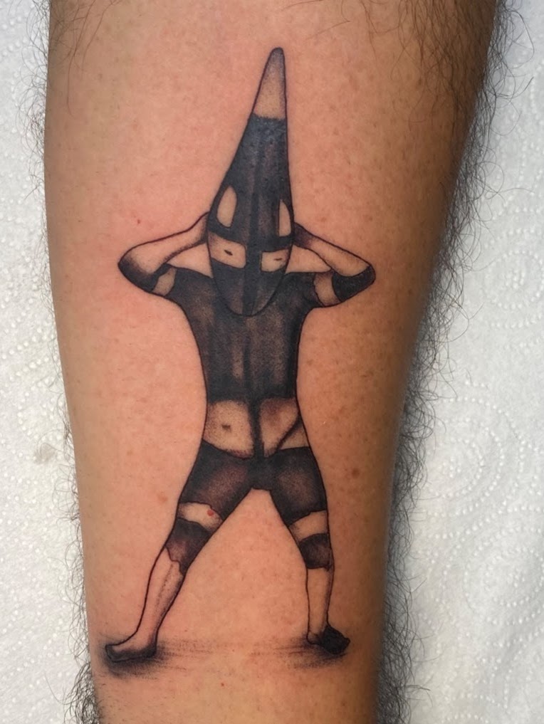 Blackwork tattoo by Caos Art Tattoo Santiago Chile